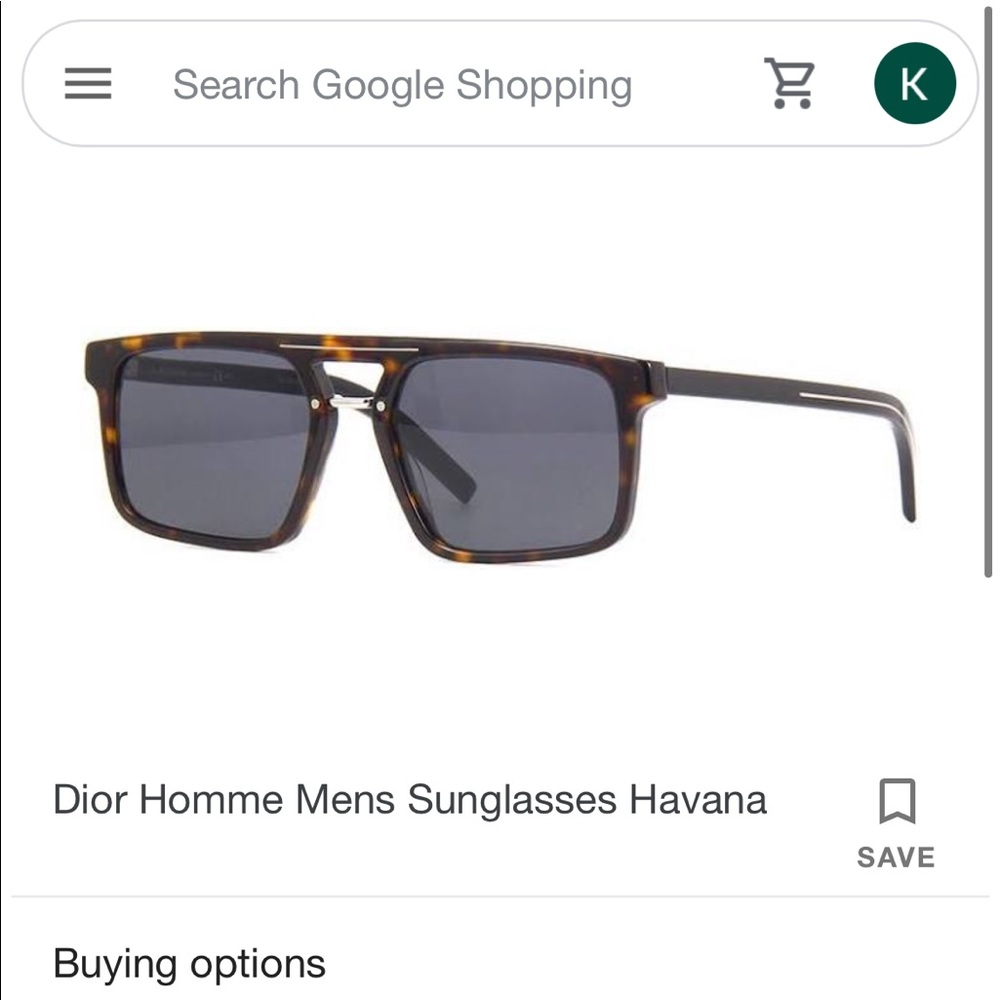 Original Dior glasses